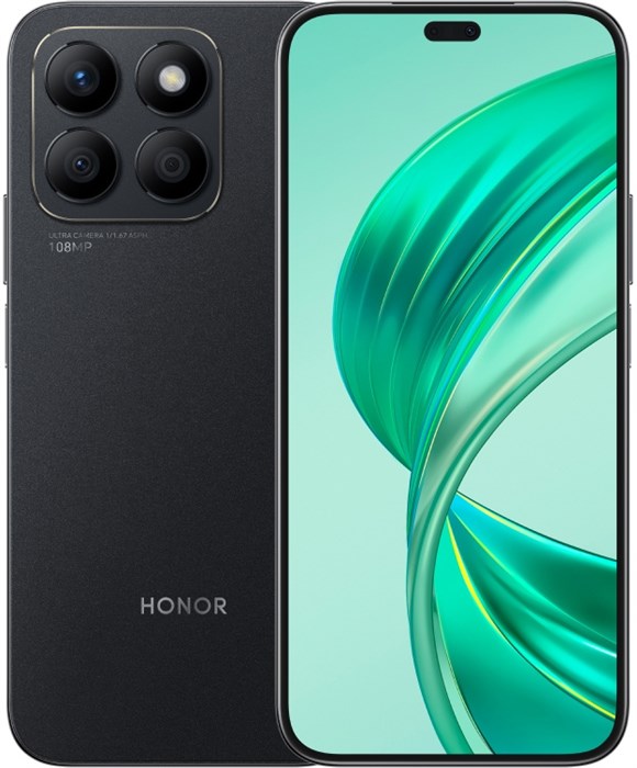 Смартфон Honor X8b 128Gb 8Gb полночный черный моноблок 3G 4G 2Sim 6.7" 1080x2412 Magic OS 7.2 108Mpix 802.11 a/b/g/n/ac NFC GPS GSM900/1800 GSM1900 TouchSc VidConf A-GPS XM1998146 - фото 187328