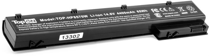 Батарея для ноутбука TopON TOP-HP8570W - фото 203324