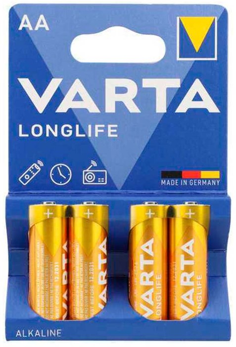 Батарея Varta Longlife LR6 Alkaline - фото 22550