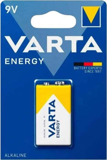 Батарея Varta Energy 6LR61 BL1 Alkaline - фото 22568