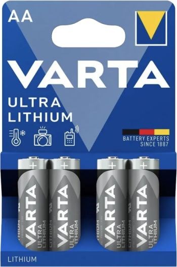 Батарея Varta Ultra FR6 BL4 Lithium - фото 22585