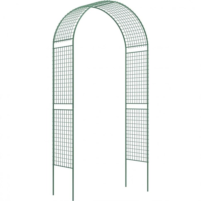 Арка садовая разборная «Сетка широкая» 2.5 х 0.5 х 1.2 м Россия XW69124 - фото 227263