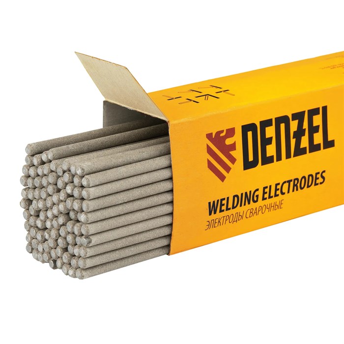 Электроды DER-46, диам. 4 мм, 5 кг, рутиловое покрытие// Denzel - фото 233664