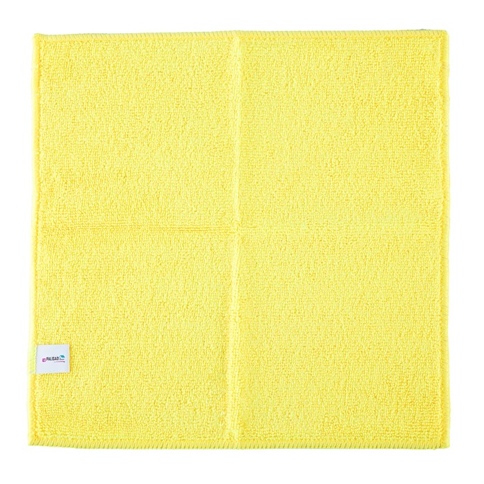 Салфетка универсальная из микрофибры 300 x 300 мм, жёлтая, Home Palisad - фото 240915