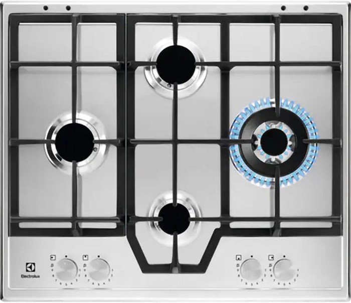 Газовая варочная поверхность Electrolux KGS64562SX XM2015519 - фото 25797