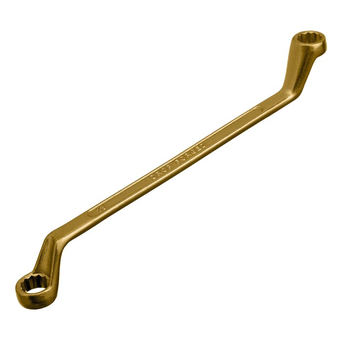 Ключ накидной, 12 х 13 мм, желтый цинк Сибртех - фото 262915