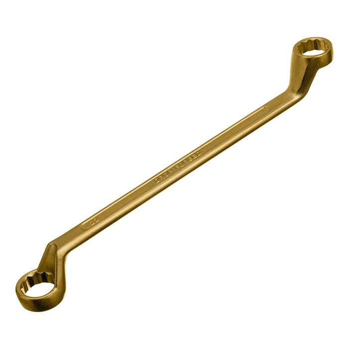 Ключ накидной, 20 х 22 мм, желтый цинк Сибртех - фото 262935