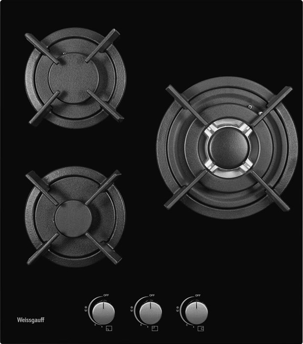 Газовая варочная поверхность Weissgauff HGG 451 BGh XM1390437 - фото 27224