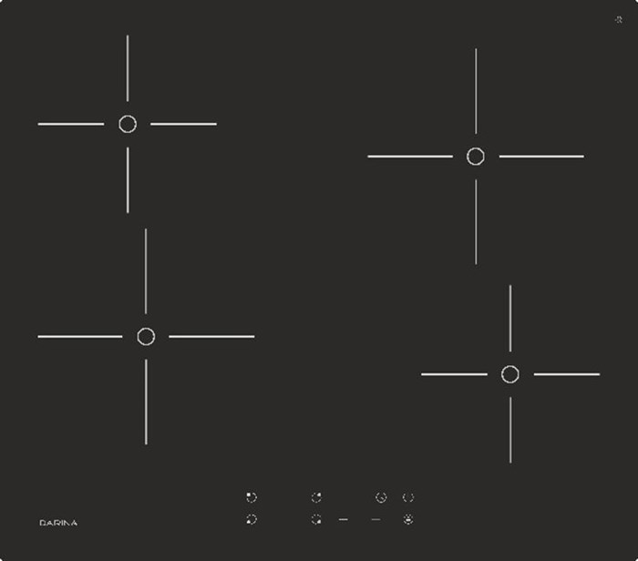 Варочная поверхность Darina PL E323 B XM1628896 - фото 27591