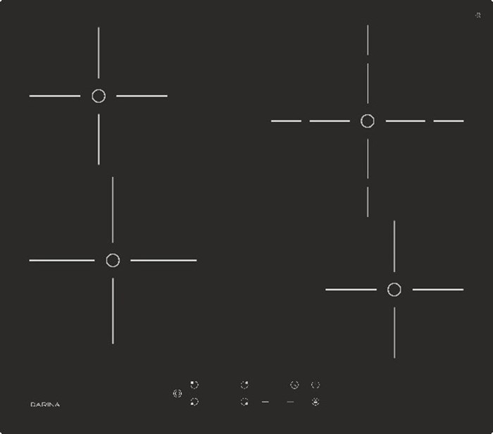 Варочная поверхность Darina PL E326 B XM1628897 - фото 27593