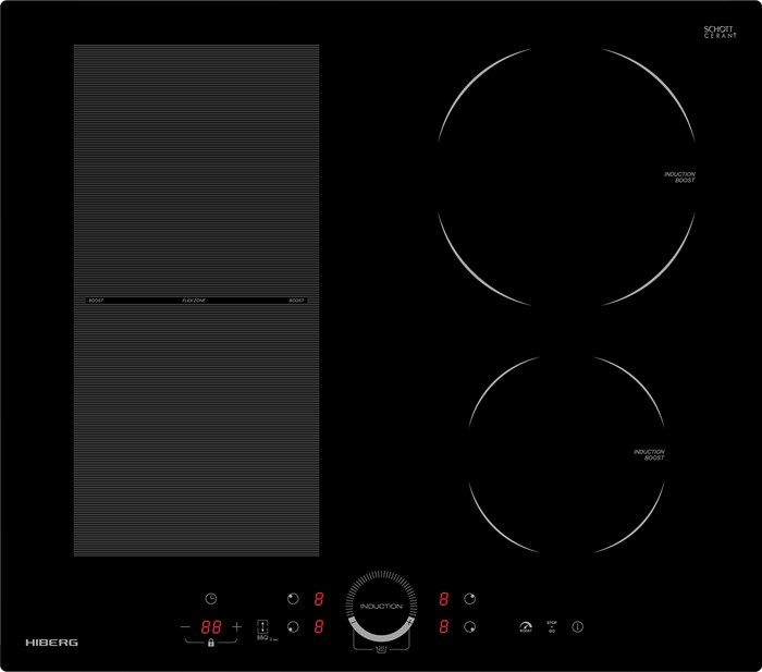 Индукционная варочная поверхность Hiberg i-MS 6049 B XM1744785 - фото 28037