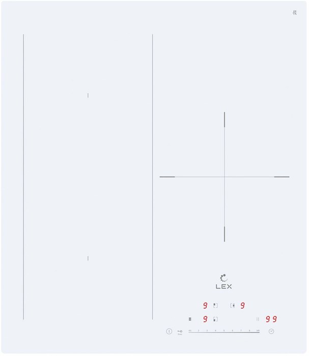 Индукционная варочная поверхность Lex EVI 431A WH XM2016458 - фото 28455