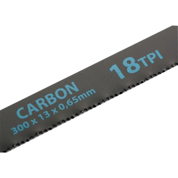 Полотна для ножовки по металлу, 300 мм, 18 TPI, Carbon, 2 шт Gross - фото 289393