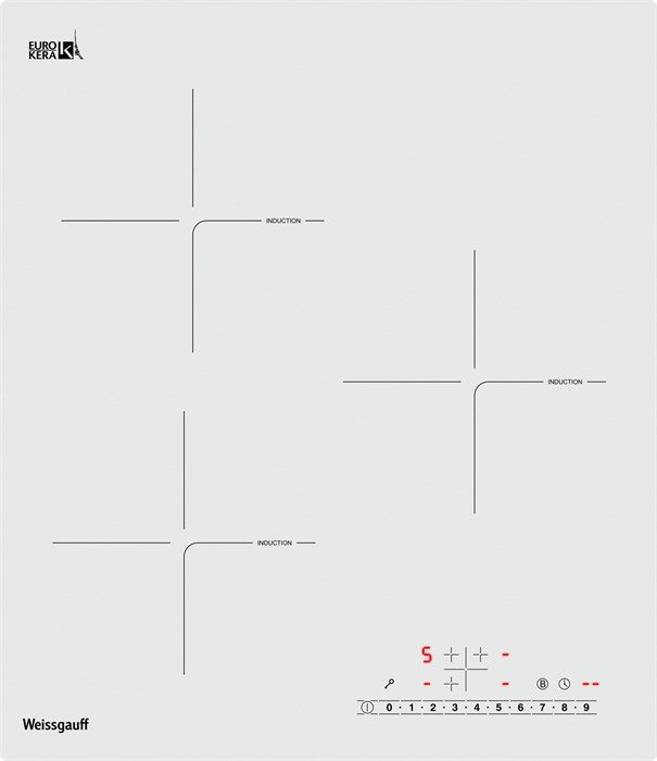 Индукционная варочная поверхность Weissgauff HI 430 WSC XM1647312 - фото 29164