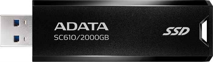 Накопитель SSD A-Data USB 3.1 2TB SC610-2000G-CBK/RD SC610 XM2000765 - фото 334162