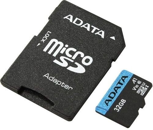 Флеш карта microSDXC 32GB A-Data  AUSDH32GUICL10A1-RA1 - фото 335426