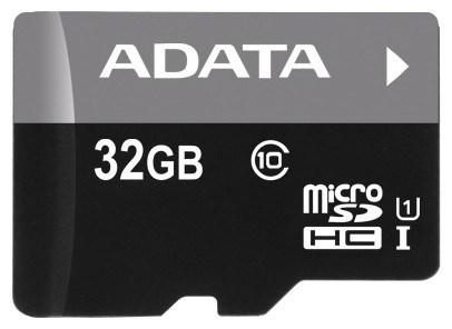 Флеш карта microSDHC 32GB A-Data  AUSDH32GUICL10-RA1 - фото 335467