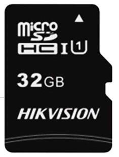 Флеш карта microSDHC 32GB Hikvision  HS-TF-C1(STD)/32G/Adapter - фото 335542