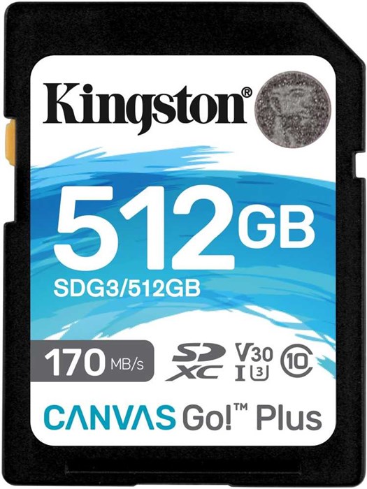 Флеш карта SDXC 512GB Kingston  SDG3/512GB XM1401301 - фото 335589