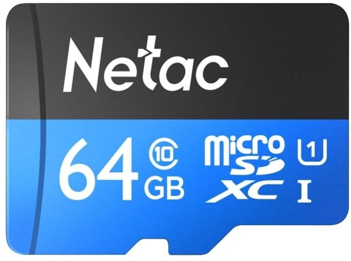 Флеш карта microSDXC 64GB Netac  NT02P500STN-064G-R - фото 335773