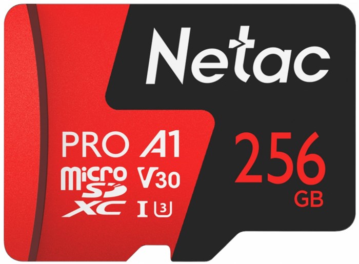 Флеш карта microSDXC 256GB Netac  NT02P500PRO-256G-R XM1809906 - фото 335791