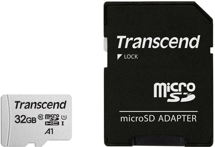 Флеш карта microSDHC 32GB Transcend  TS32GUSD300S-A - фото 336138