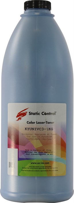 Тонер Static Control KYUNIVC3-1KG - фото 341174