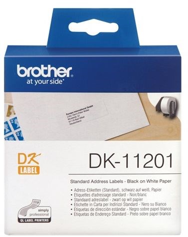 Картридж ленточный Brother DK11201 - фото 341496