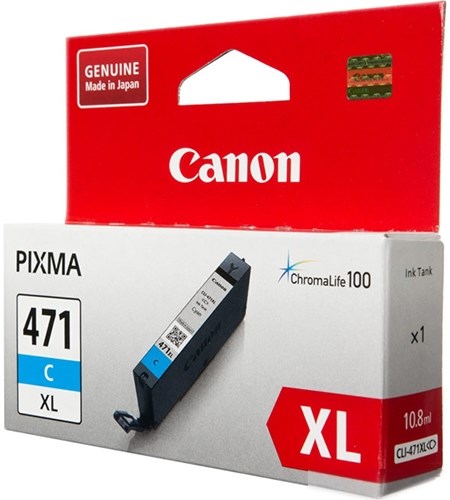 Картридж струйный Canon CLI-471XLC - фото 341720