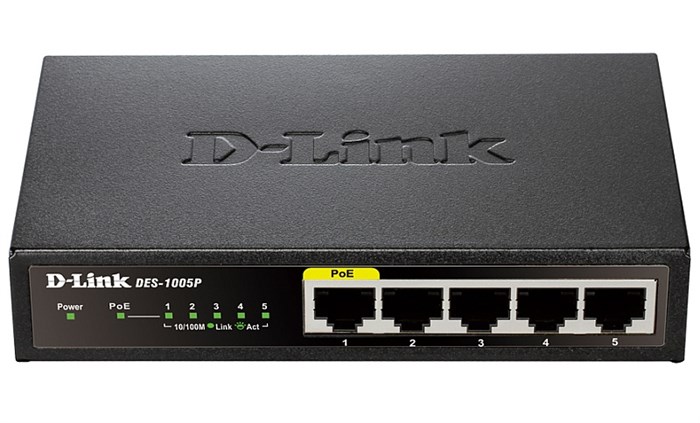 Коммутатор D-Link  DGS-1005P/A1A XM1101101 - фото 354243