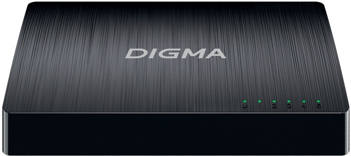 Коммутатор Digma  DSW-105GE XM1776230 - фото 354497