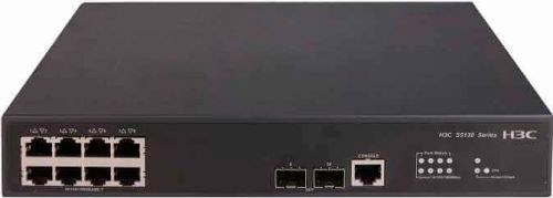 Коммутатор H3C LS-5130S-10P-HPWR-EI-GL (L2) 8x1Гбит/с 2SFP 8PoE+ 125W управляемый XM1640190 - фото 354571