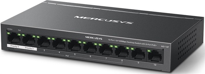 Коммутатор Mercusys  MS110P XM1938937 - фото 354635