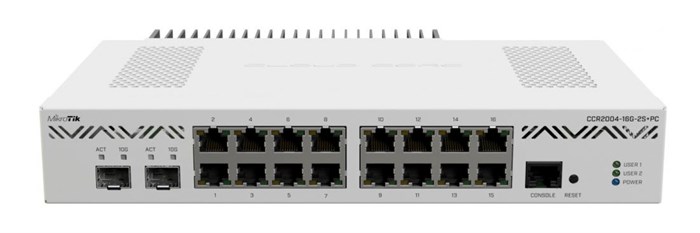 Коммутатор MikroTik  CCR2004-16G-2S+PC XM1888775 - фото 354682