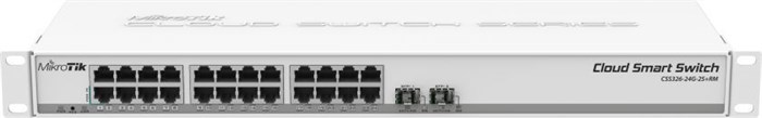 Коммутатор MikroTik  CSS326-24G-2S+RM XM1080100 - фото 354697