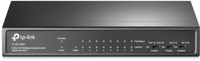 Коммутатор TP-Link  TL-SF1009P XM1440511 - фото 355300