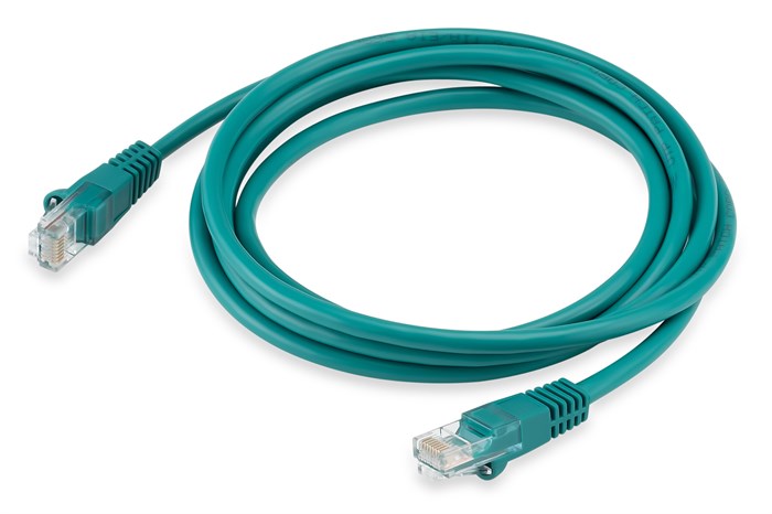 Патч-корд Buro UTP 4 пары cat5E CCA molded 2м зеленый RJ-45 (m)-RJ-45 (m) XM1428222 - фото 356902