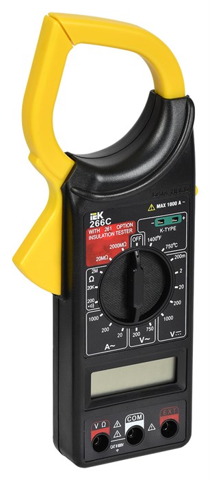 Клещи токоизмерительные IEK  Expert 266C XM1592876 - фото 384962