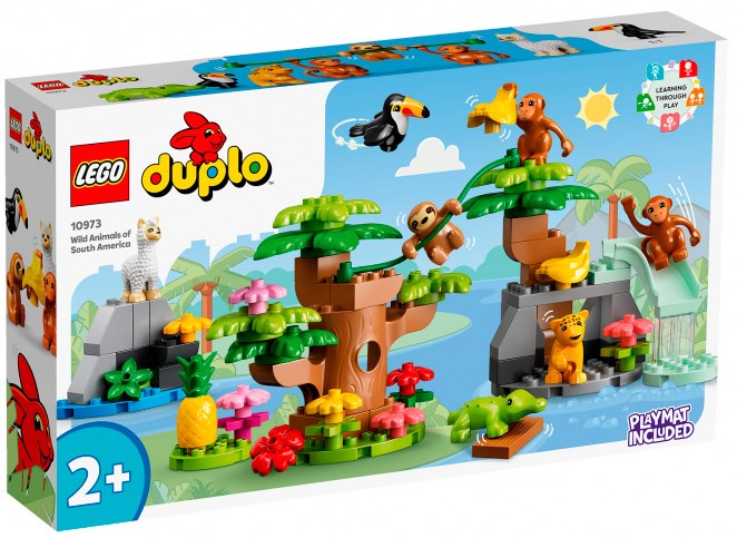 Конструктор Lego Duplo Town Wild Animals of South America XM1868086 - фото 441157