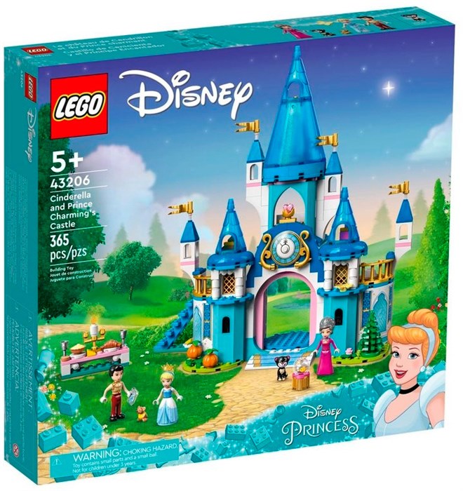 Конструктор Lego Disney Princess Cinderella and Prince Charming`s Castle XM1868114 - фото 441164