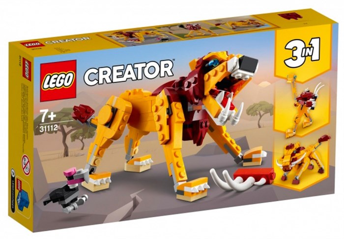 Конструктор Lego Creator Wild Lion XM1868120 - фото 441169