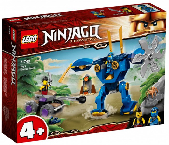 Конструктор Lego Ninjago Jay`s Electro Mech XM1872493 - фото 441194