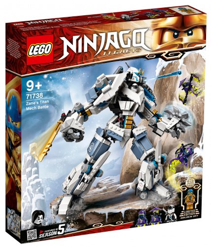 Конструктор Lego Ninjago Zane`s Titan Mech Battle XM1872631 - фото 441250