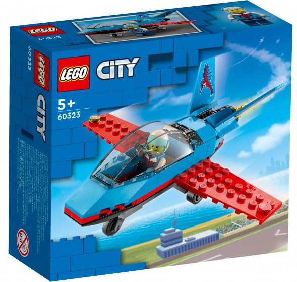 Конструктор Lego City Трюковый самолет XM1873746 - фото 441273