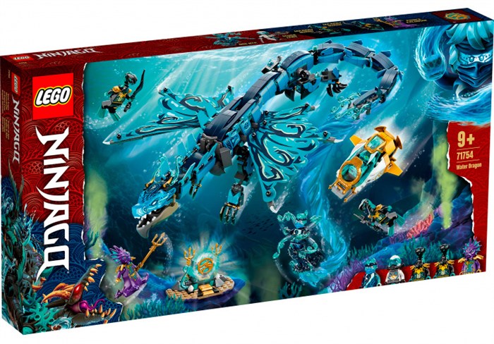 Конструктор Lego Ninjago Водный дракон XM1873903 - фото 441318