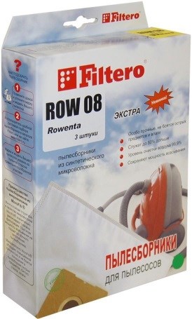 Пылесборники Filtero ROW 08 Экстра XM949823 - фото 449028