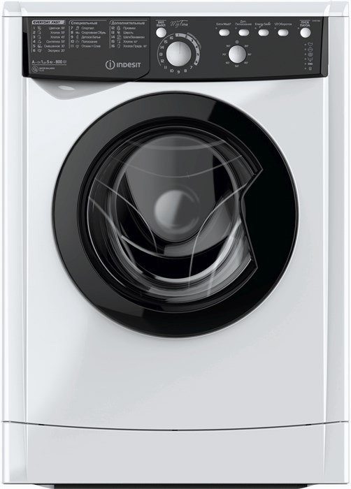 Стиральная машина Indesit EWSB 5085 BK CIS XM1125864 - фото 456213