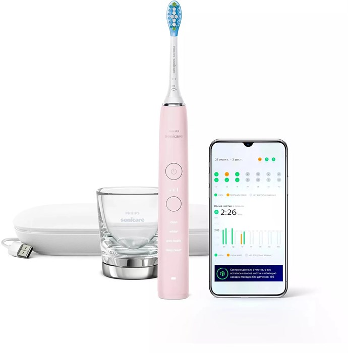 Зубная щетка электрическая Philips Sonicare DiamondClean HX9911/29 - фото 460157