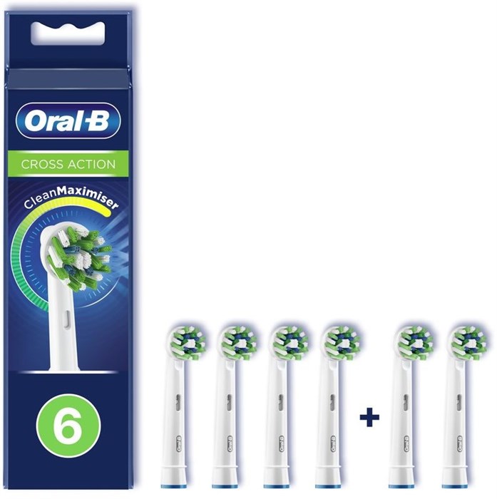 Насадка для зубных щеток Oral-B CrossAction CleanMaxim EB50RB - фото 463209