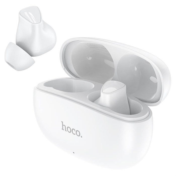 Bluetooth наушники Hoco EW17 Amuserment, белые XMC119521 - фото 471863